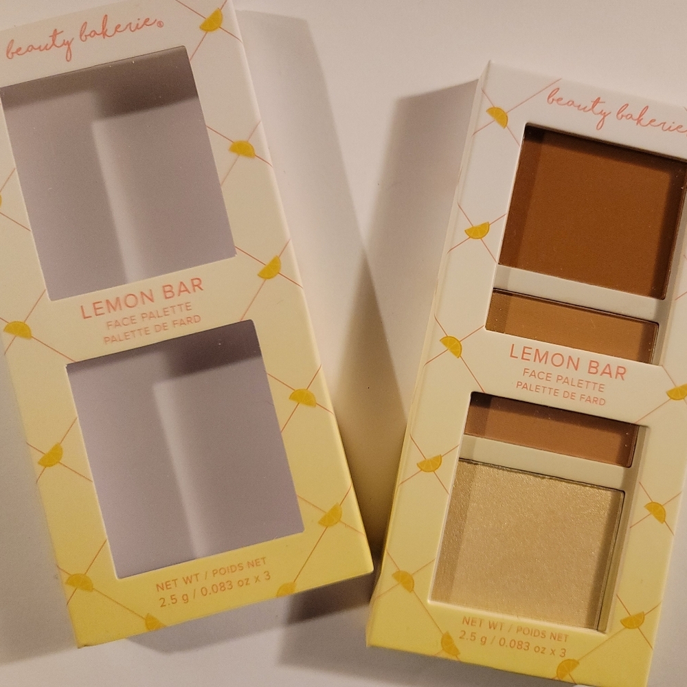 🚀3/$15 Beauty Bakerie Face Palette - Lemon Bar NIB - Picture 3 of 11